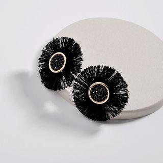 Fringed Floral Earring