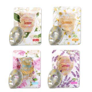 No:hj - Skin Maman Herbs Fit Sheet Mask Gold Rose Edition - 4 Types