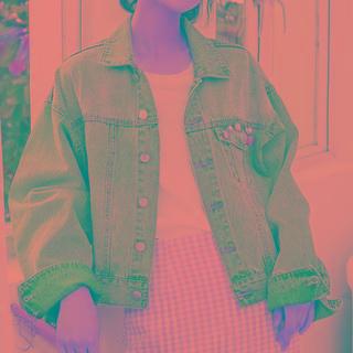 Pocket Detail Oversized Denim Jacket