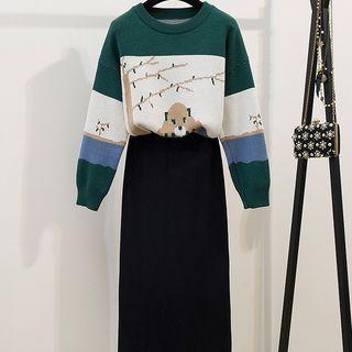 Sweater / Midi Skirt / Set