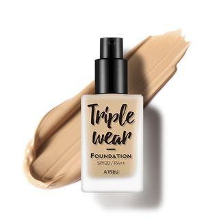 Apieu - Triple Wear Foundation (#05 Sand) 35g