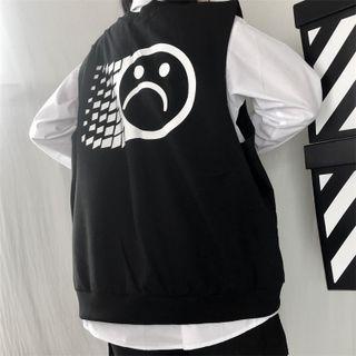 Smiley Face Sweater Vest / T-shirt