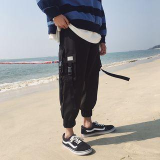 Strap Jogger Pants