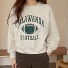 Football Varsity Letter Sweatshirt