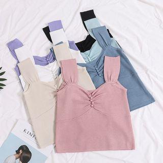 Lightweight V-neck Knit Vest