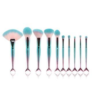 Makeup Brush Set (10 Pcs) 10 Pcs