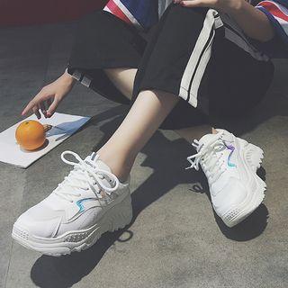 Lace-up Platform Sneaker