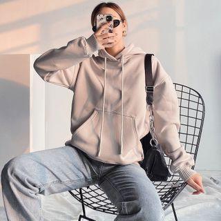 Brushed Loose-fit Hoodie