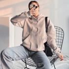 Brushed Loose-fit Hoodie