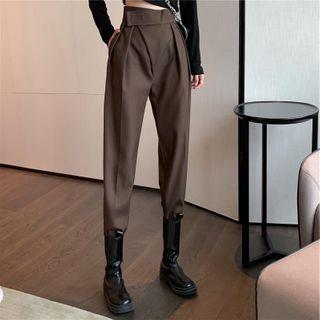 High-waist Pocket Pants