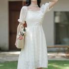 Retro Style Short-sleeve Dress
