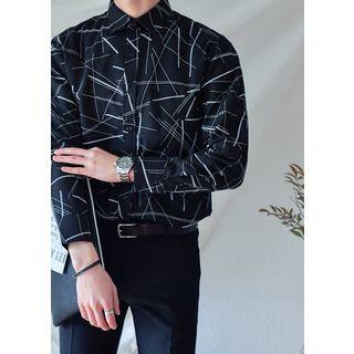 Patterned Oxford Shirt