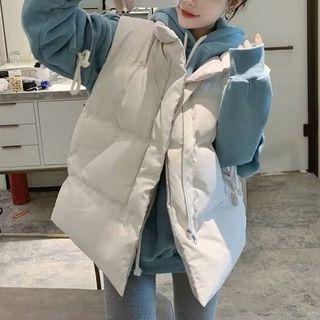 Ruffle Hoodie / Zip Padded Vest / Set