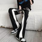Two-tone High Waist Wide Leg Pants (various Designs)