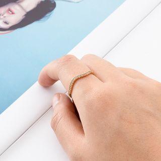 Irregular Faux Pearl Ring