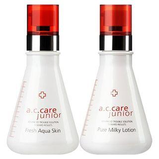 A.c. Care - Set: Junior Fresh Aqua Skin 150ml + Pure Milky Lotion 150ml