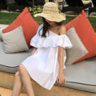 One-shoulder Ruffle Sundress