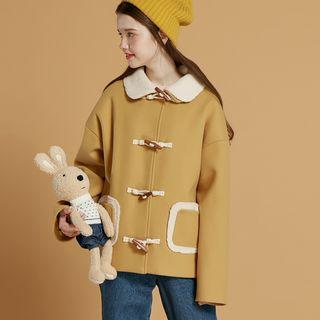 Fleece Collar Toggle Jacket