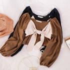 Ribbon Cropped Blouse