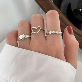 Heart Open Ring (various Designs)