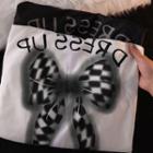 Long-sleeve Printed Zip-up Hoodie