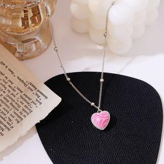 Love Heart Necklace As Shown In Figure - One Size