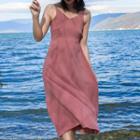 Tie-back A-line Sundress