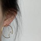 Crescent Drop Earring 1 Pair - As Shown In Figure - One Size