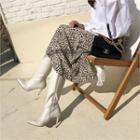 Pointy-toe Stiletto-heel Long Boots
