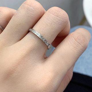 Stainless Steel Silver Ring