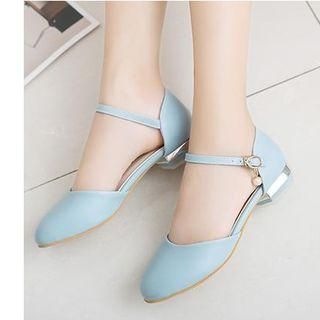 Ankle-strap Closed Toe Sandals