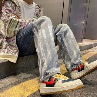 Paint Straight Leg Jeans