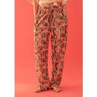 Drawcord Rosette Lounge Pants
