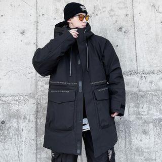 Hood Zip-up Down Coat