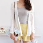 Light Open Front Cardigan