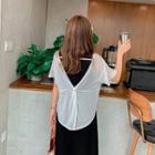 Set: Short-sleeve Top + Tank Dress