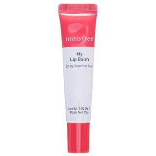 Innisfree - My Lip Balm - 11 Colors #10 Ruby Grapefruit Tea