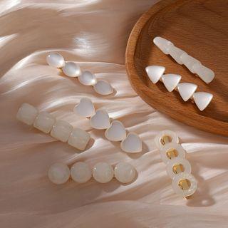 Faux Cat Eye Stone Hair Clip (various Designs)