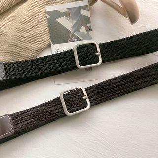 Canvas Paneled Belt
