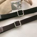 Canvas Paneled Belt