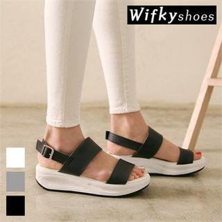 Platform Sling-back Sandals