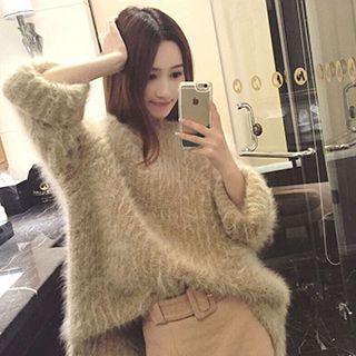 Chunky Knit Furry Sweater