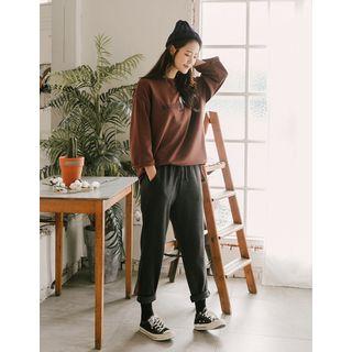 Baggy-fit Tapered Sweatpants