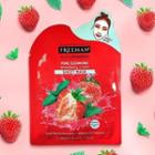 Freeman Beauty - Pore Cleansing Strawberry + Mint Sheet Mask 6pc