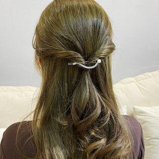 Faux Pearl Hair Clip 01 - One Size