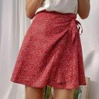 Floral Skirt Red - One Size