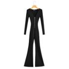 Long-sleeve Boot Cut Jumpsuit