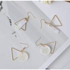 Triangle Drop Earring / Clip-on Earring