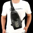 Deer Print Sling Bag