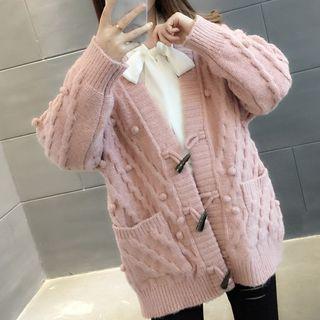 Toggle Cable Knit Jacket